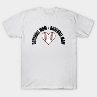 Best Mom Ever, Baseball Mom T-Shirt